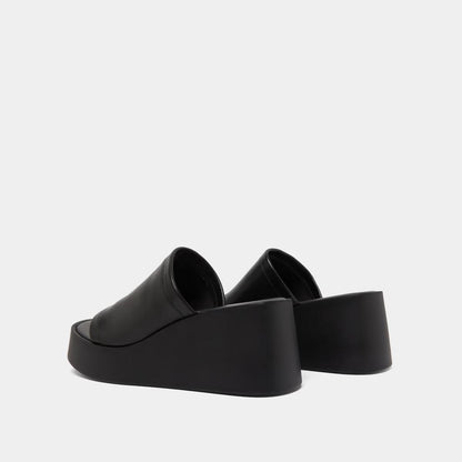 Mules Eugene Cuir Noir