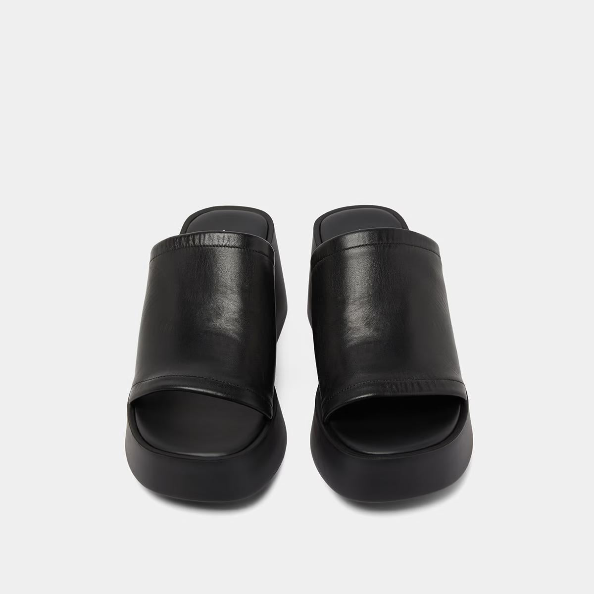 Mules Eugene Cuir Noir