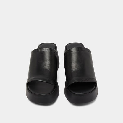 Mules Eugene Cuir Noir