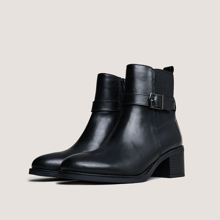 Boots Garance Cuir Noir
