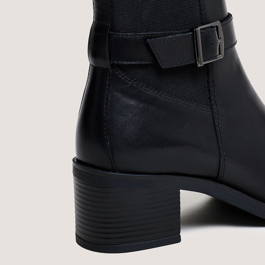 Boots Garance Cuir Noir