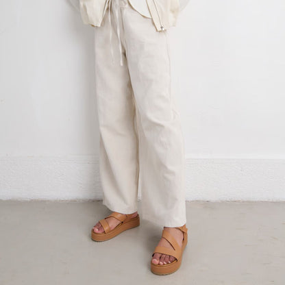 Sandales Isaure Cuir Camel