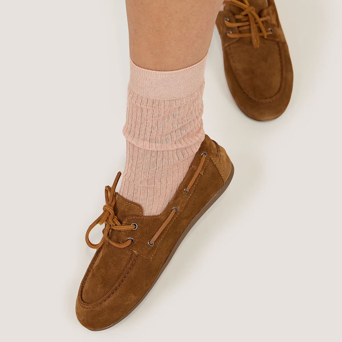 Derbies/richelieus Lalie Croute Cognac