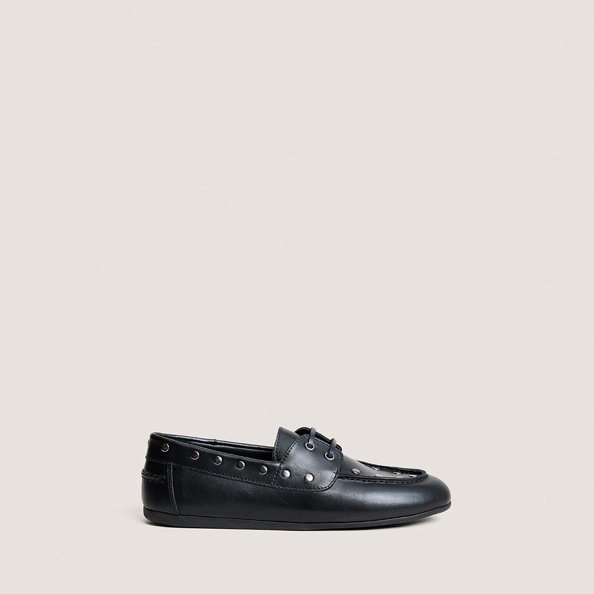 Mocassins Lena Cuir Noir