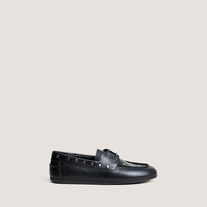Mocassins Lena Cuir Noir