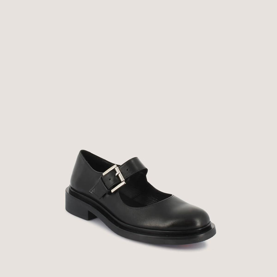 Salomes/babies Mathou Cuir Noir