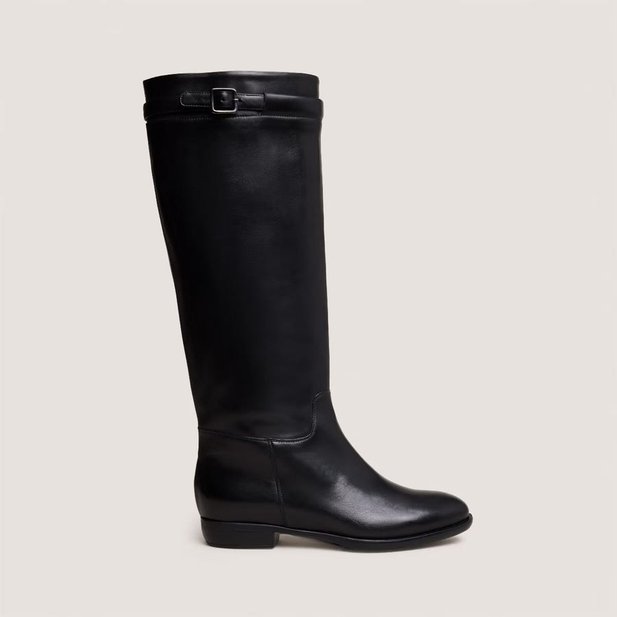 Bottes Melody Cuir Noir