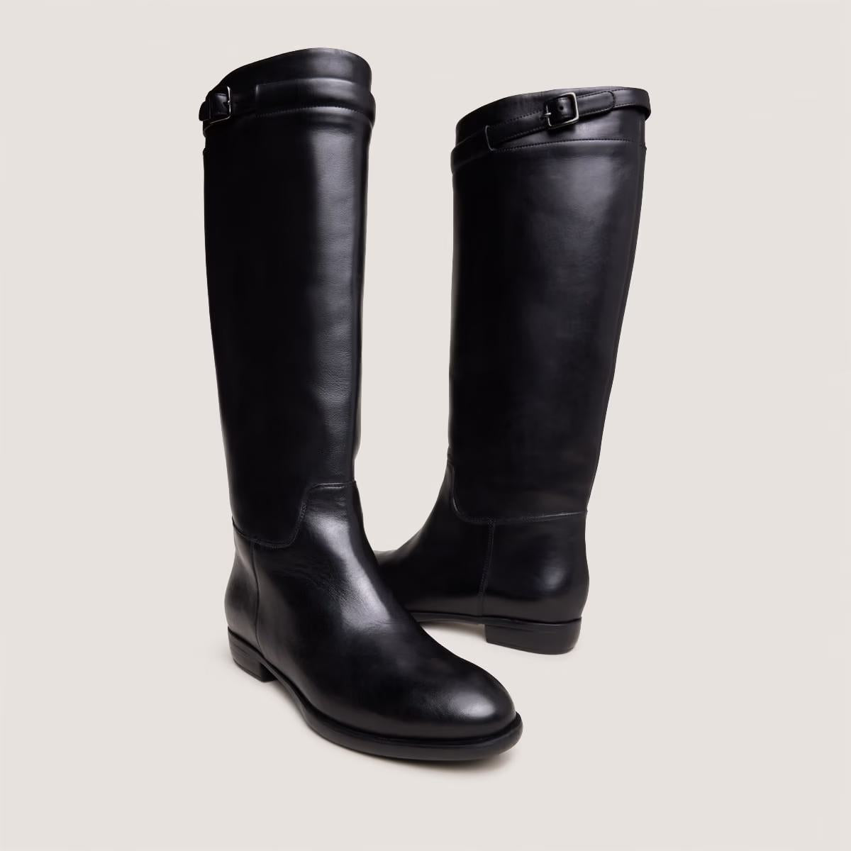 Bottes Melody Cuir Noir