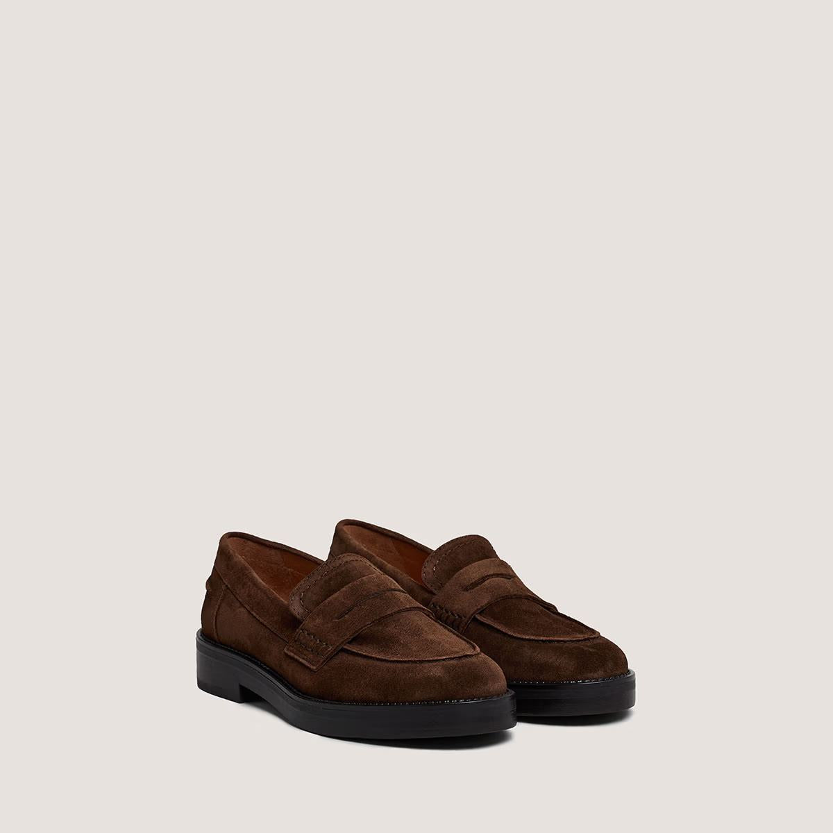 Mocassins Mirna Croute Marron