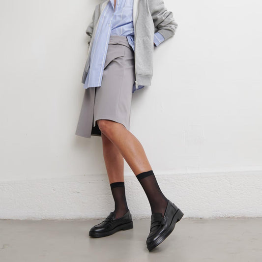 Mocassins Mirna Cuir Noir