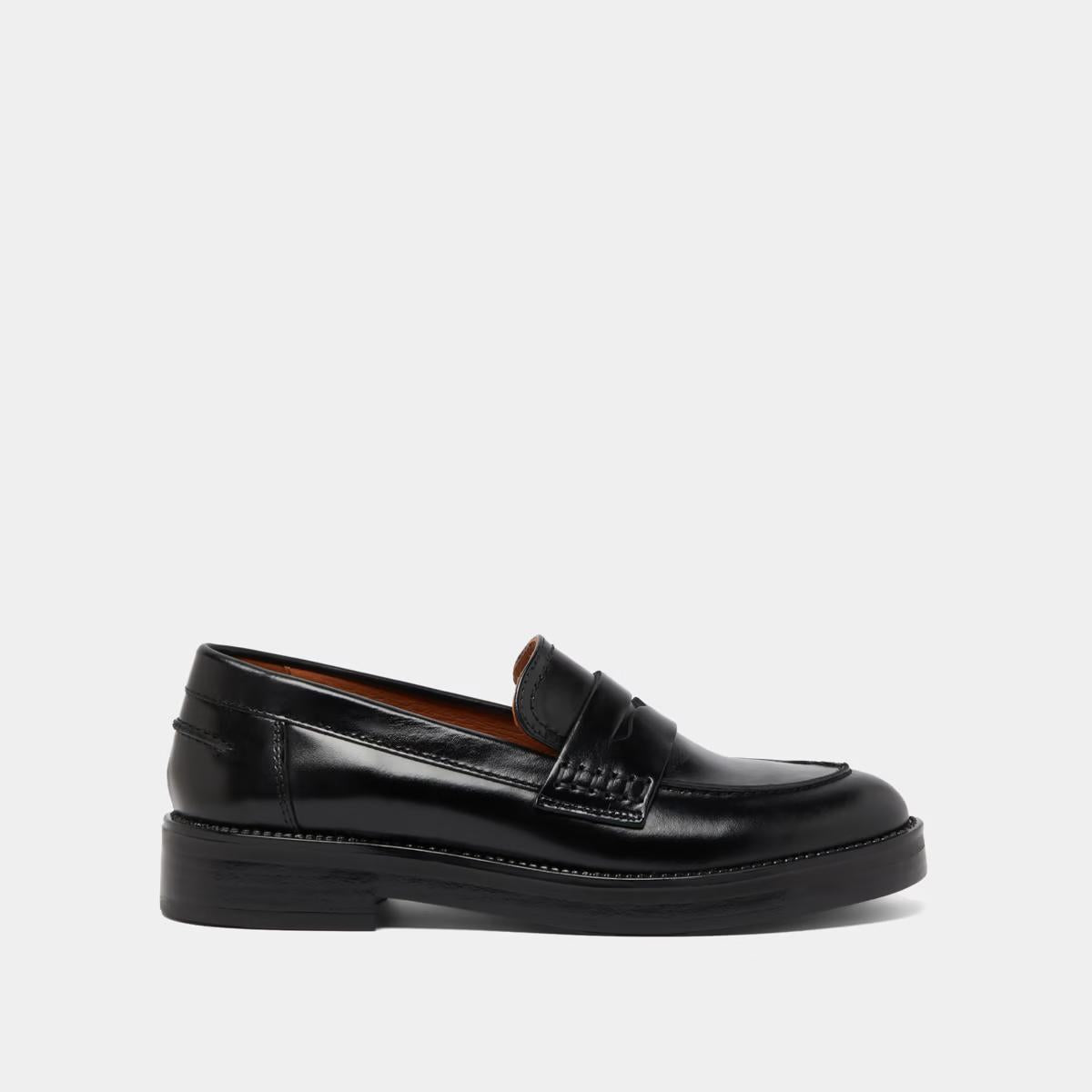 Mocassins Mirna Cuir Noir