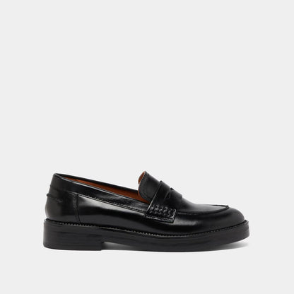 Mocassins Mirna Cuir Noir
