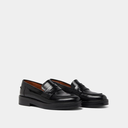 Mocassins Mirna Cuir Noir