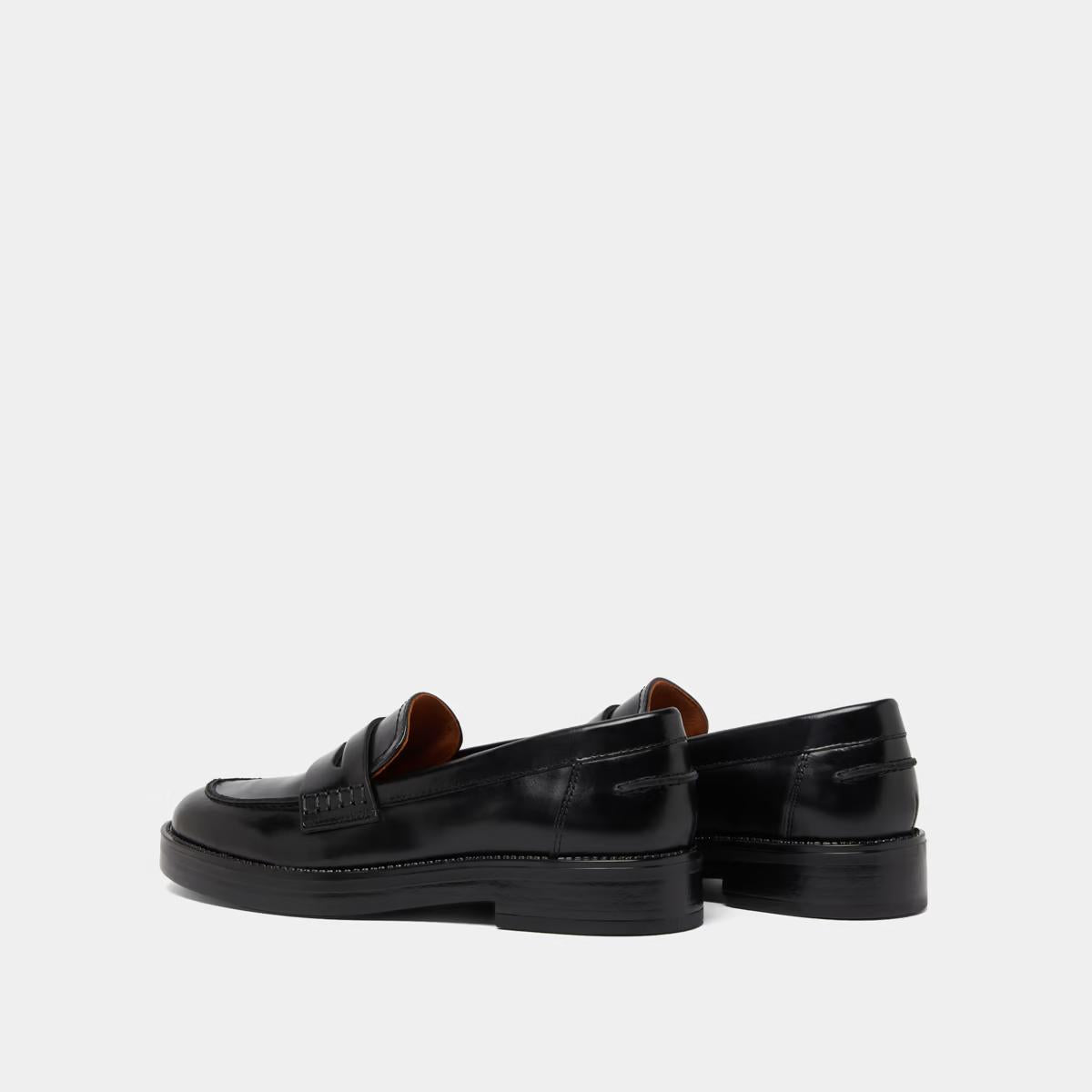 Mocassins Mirna Cuir Noir