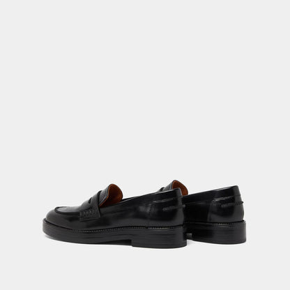 Mocassins Mirna Cuir Noir