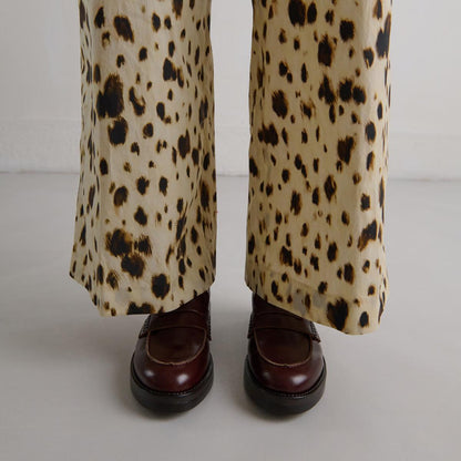 Mocassins Mirna Cuir Souple Marron