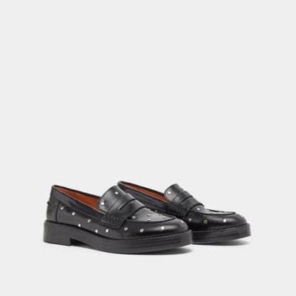 Mocassins Mirnou Cuir Noir