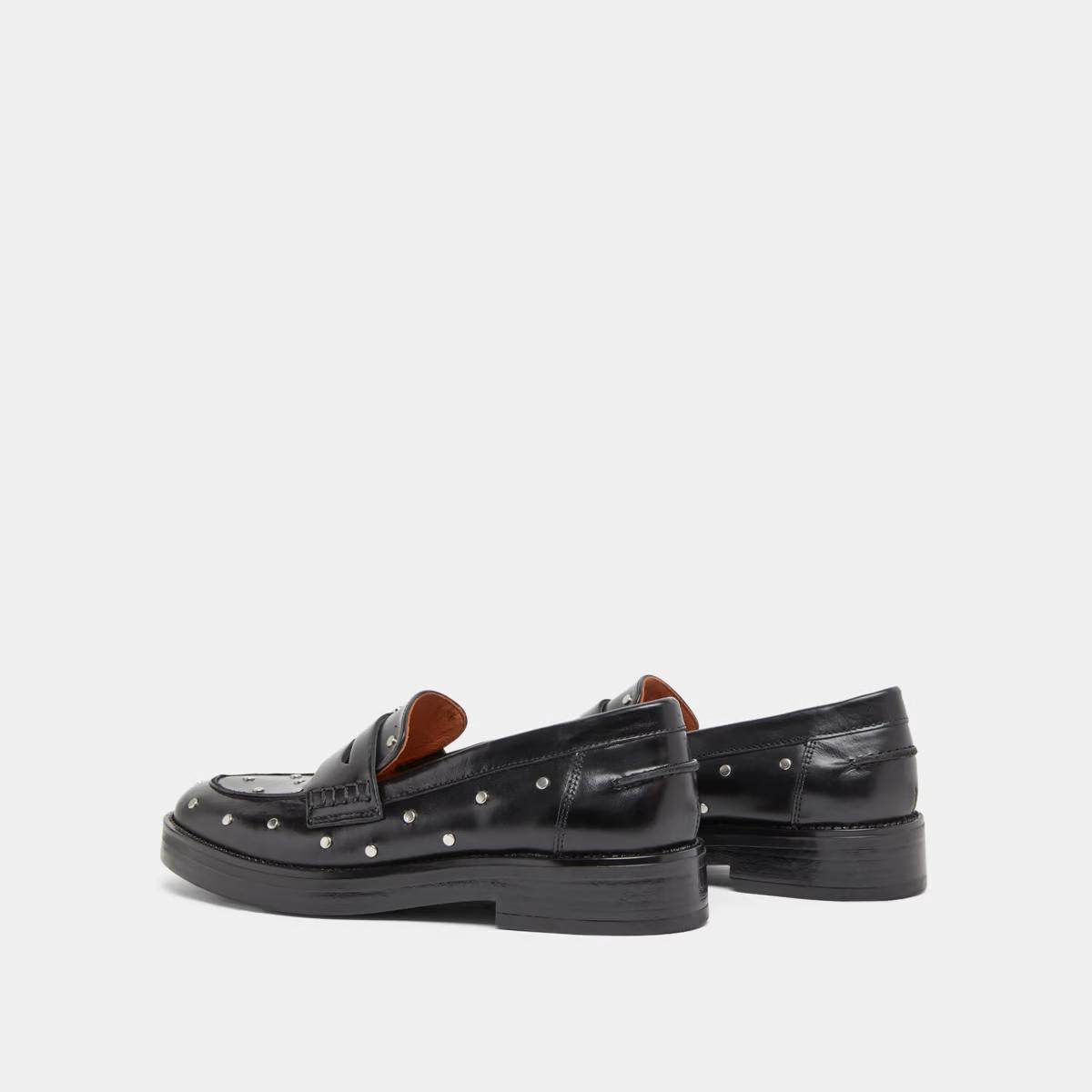 Mocassins Mirnou Cuir Noir