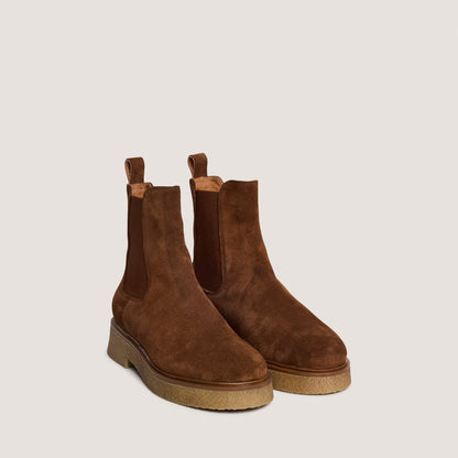 Boots Myrtille Croute Tabac