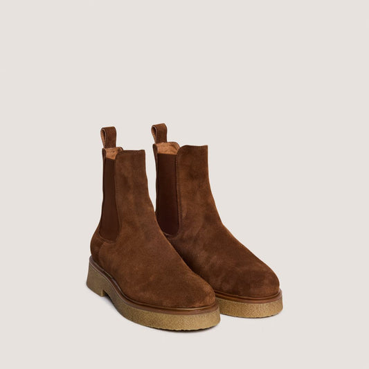 Boots Myrtille Croute Tabac