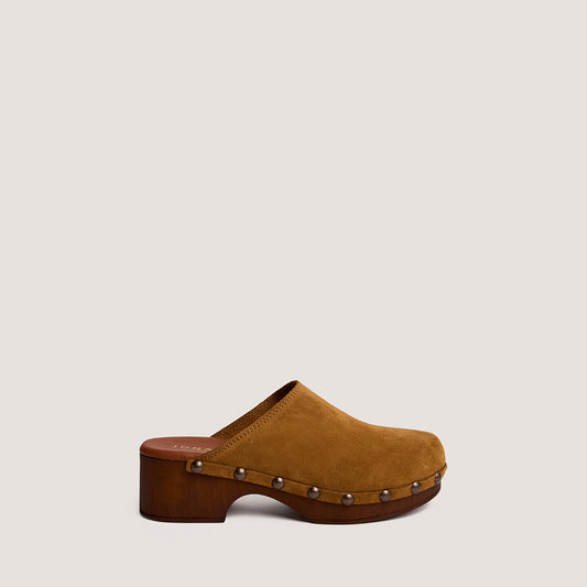 Mules Naky Croute Tabac
