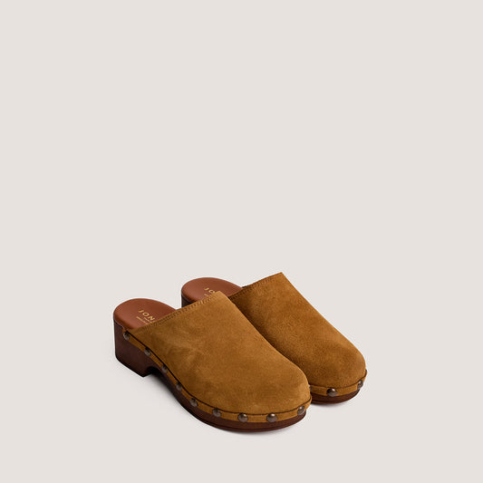 Mules Naky Croute Tabac