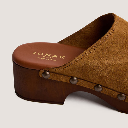 Mules Naky Croute Tabac