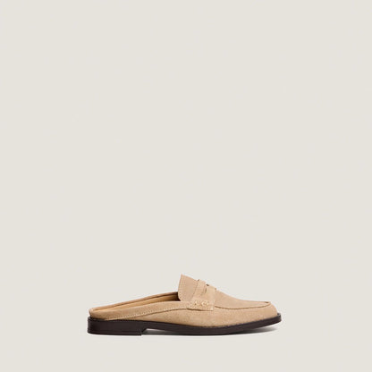 Women Moccasins Premium Full-Grain Italian Leather - Ivory Ivoire