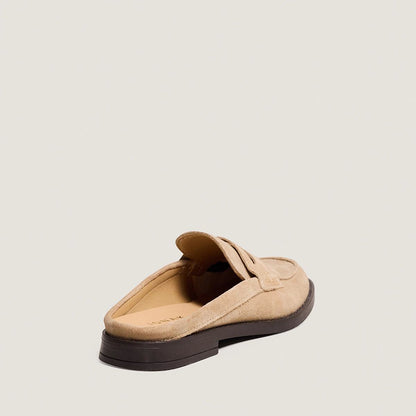 Women Moccasins Premium Full-Grain Italian Leather - Ivory Ivoire