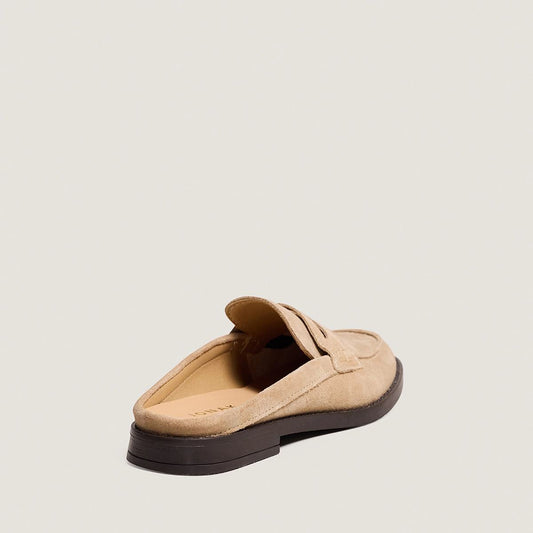 Women Moccasins Premium Full-Grain Italian Leather - Ivory Ivoire