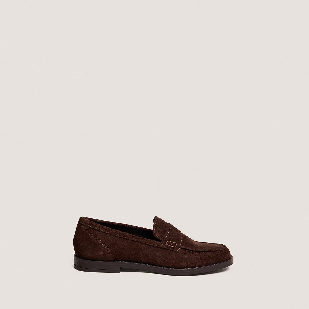 Mocassins Naomie Croute Marron-Fonce