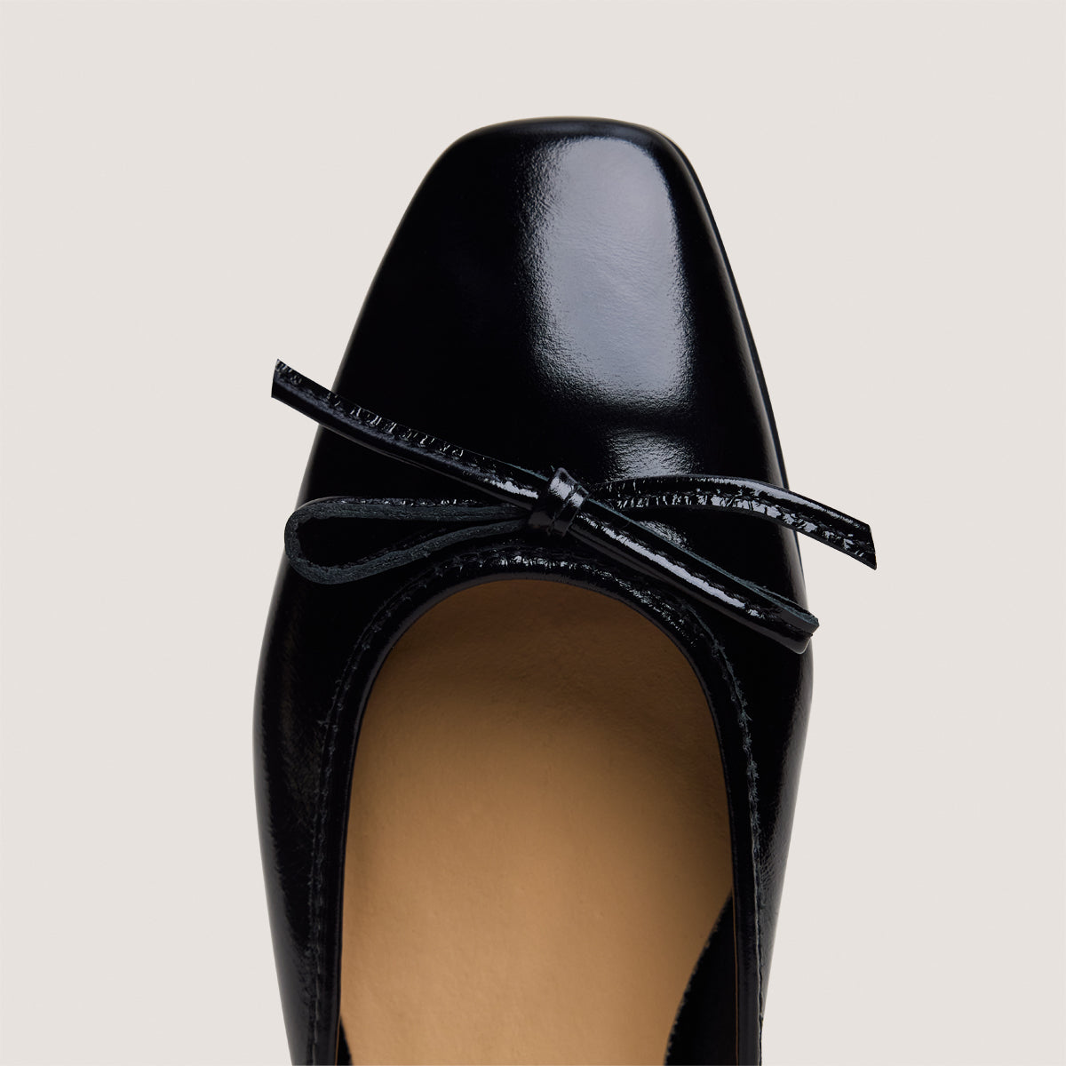 Mules Niccolo Vernis Pliss Noir