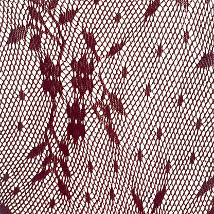 Collant Swedish Opera Dentelle Bordeaux