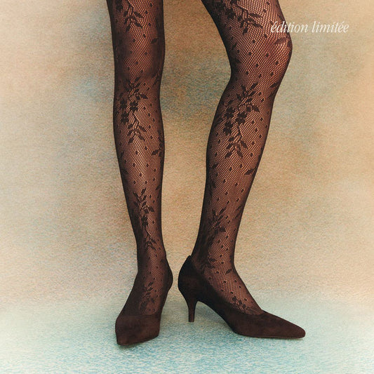 Collant Swedish Opera Dentelle Chocolat