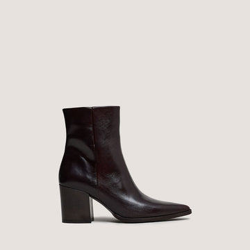 Boots Pride Cuir Marron-Fonce