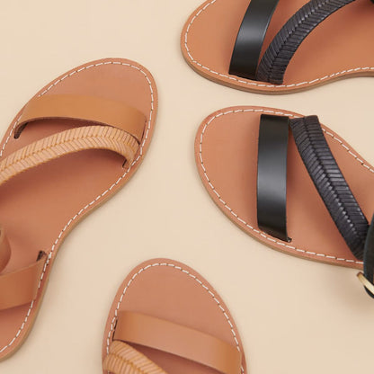 Mocassins Thelma-bis Cuir Glac Noir