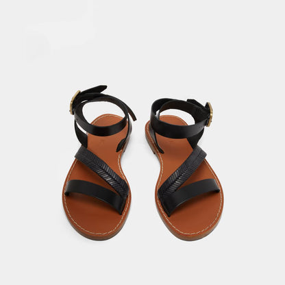 Mocassins Thelma-bis Cuir Glac Noir