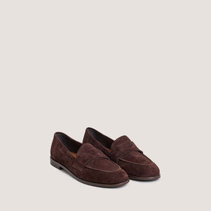 Mocassins Thelma-bis Velours Marron