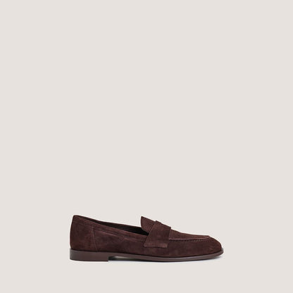 Mocassins Thelma-bis Velours Marron