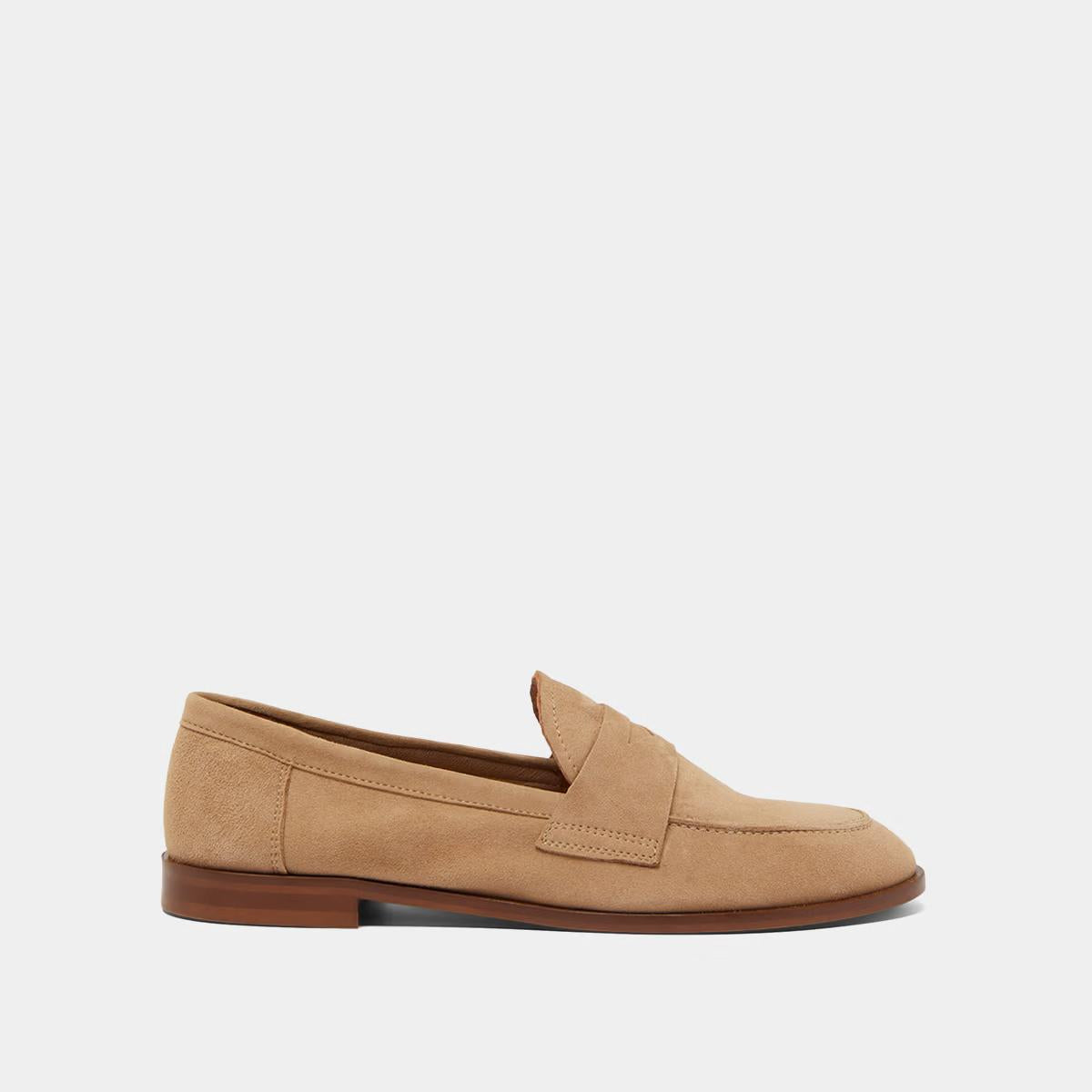 Mocassins Thelma Velours Camel