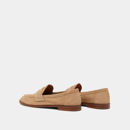 Mocassins Thelma Velours Camel