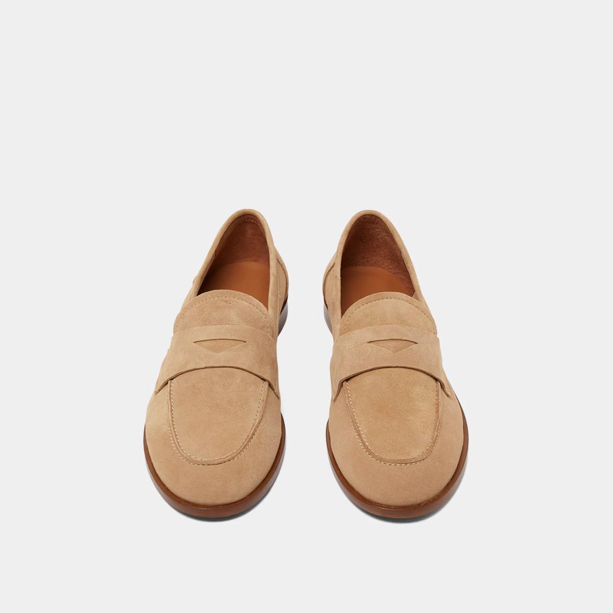 Mocassins Thelma Velours Camel