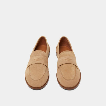 Mocassins Thelma Velours Camel