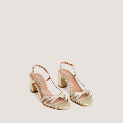 Sandales Vaiana Synthe Metall Platine
