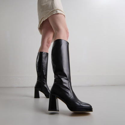 Bottes Vendome Cuir Noir