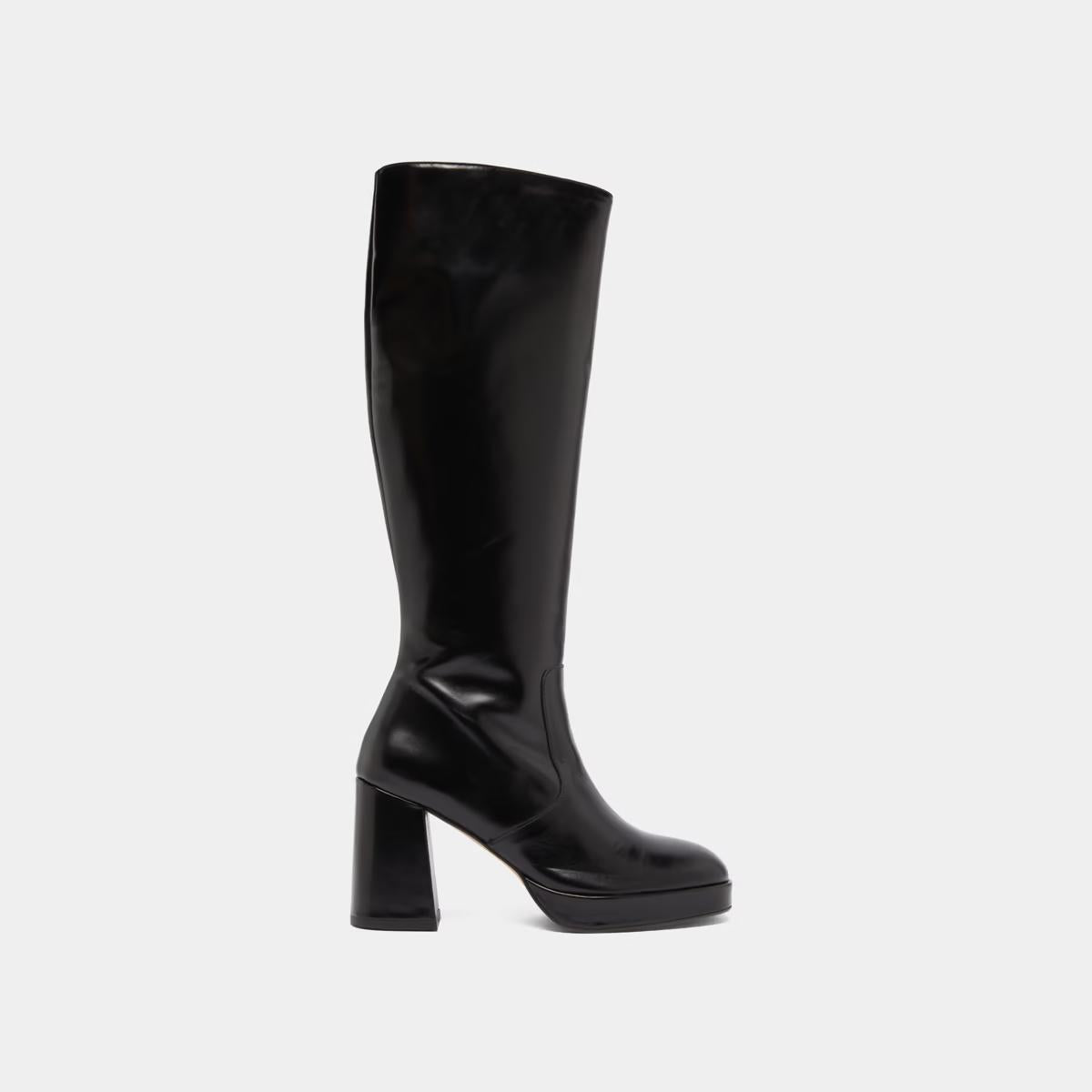 Bottes Vendome Cuir Noir