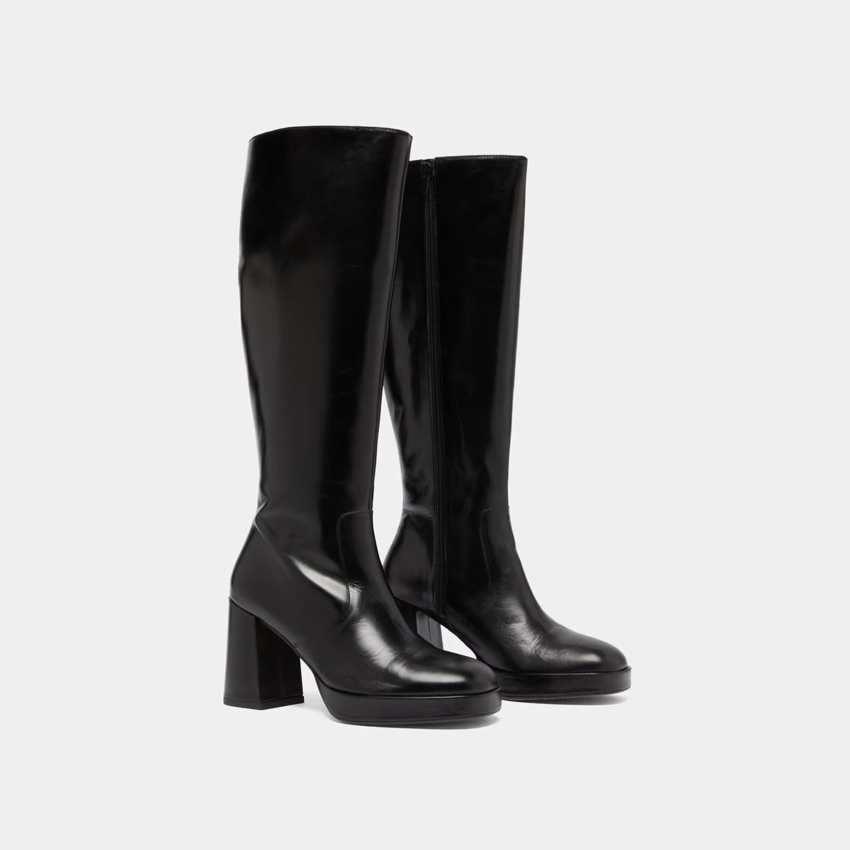Bottes Vendome Cuir Noir