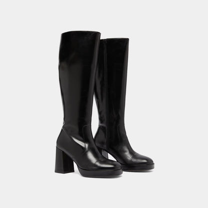 Bottes Vendome Cuir Noir