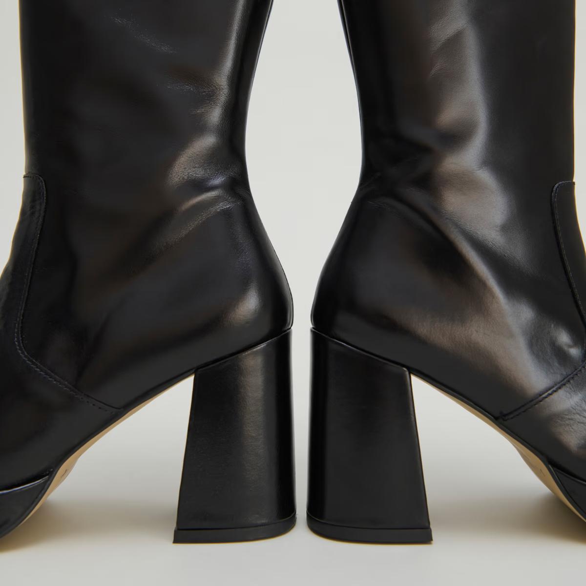 Bottes Vendome Cuir Noir
