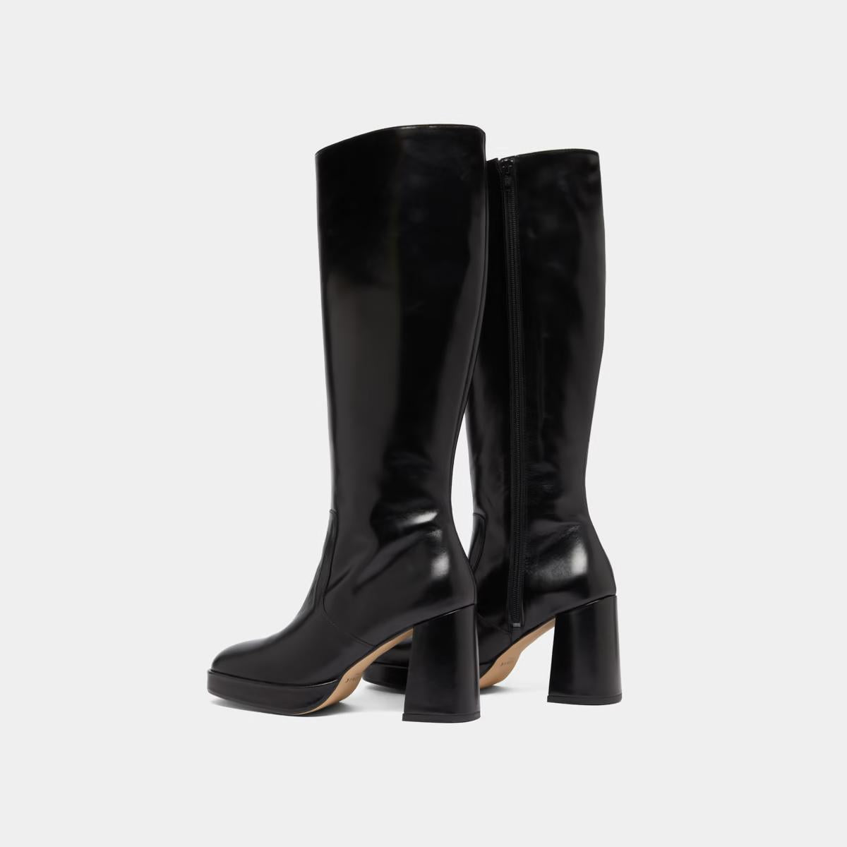 Bottes Vendome Cuir Noir